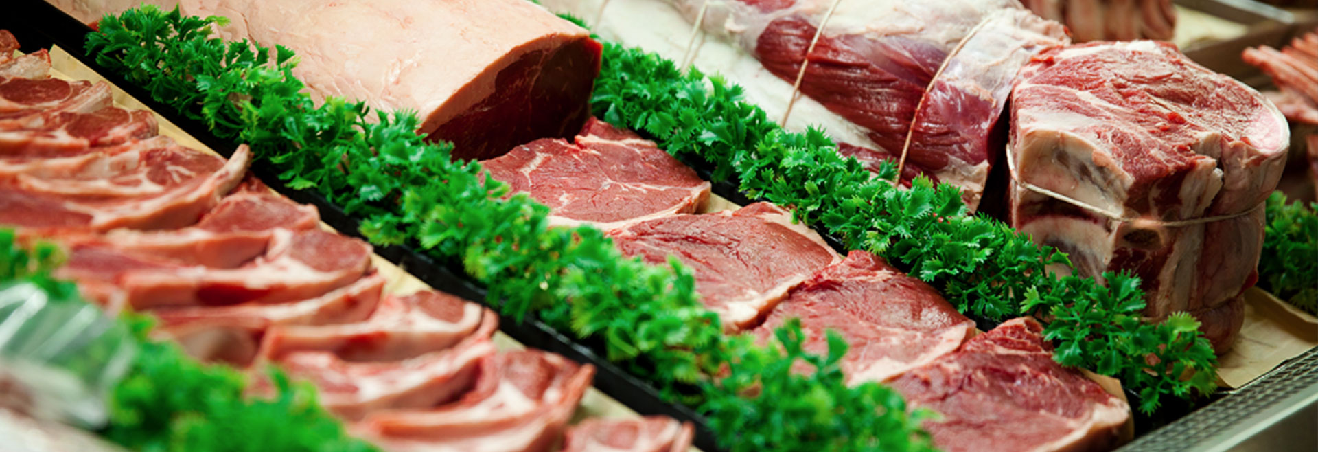 From our butcher header decorative image